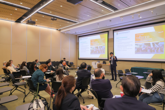 The programme featured interactive workshops delving into critical topics in global education. 